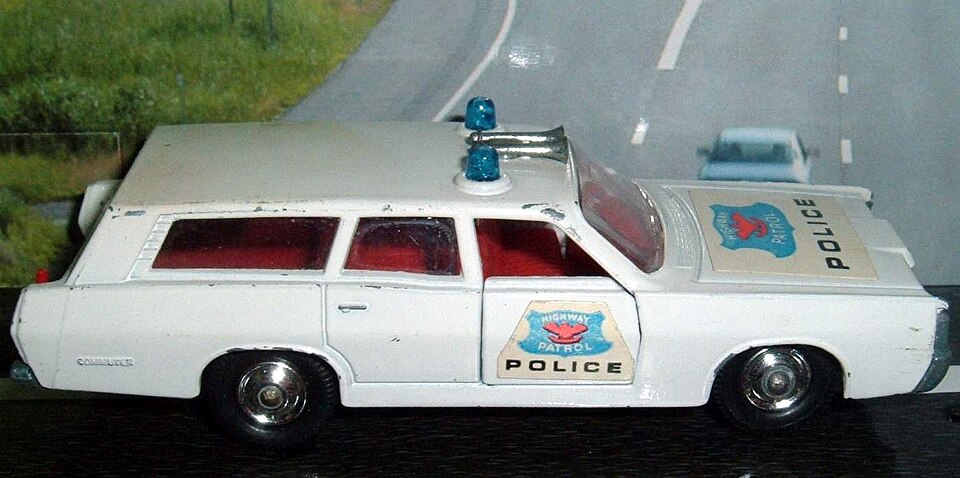 I-006 Mercury Commuter estate - USA Highway Patrol Police (2154446751), a model car by Matchbox