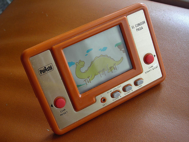 Polistil dedicated handled game, a model car by Polistil