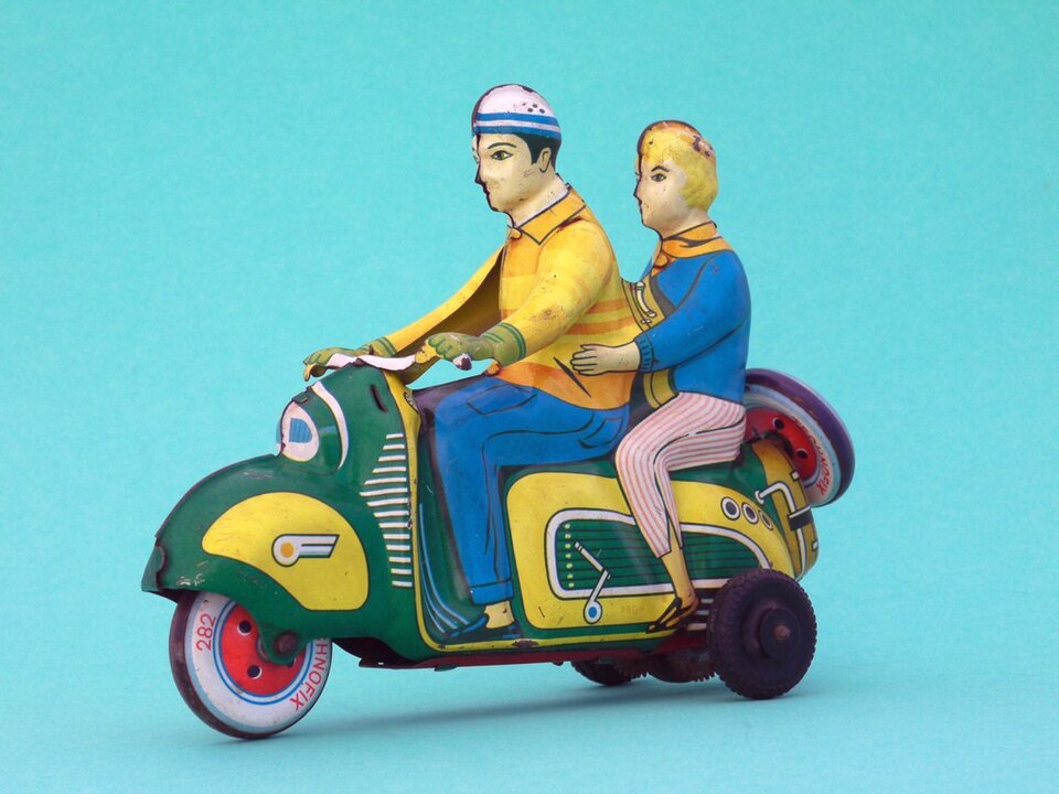 Technofix Scooter 282, Western Germany 1956, a model car by Technofix