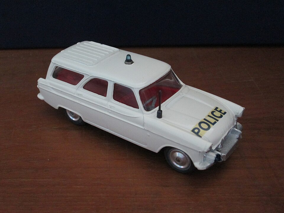 Corgi Ford Zephyr Motorway Patrol, a model car by Corgi toys