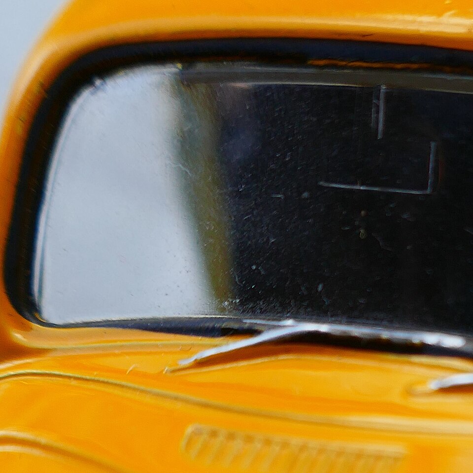 VW Beetle worn model-06-detail, a model car by Welly