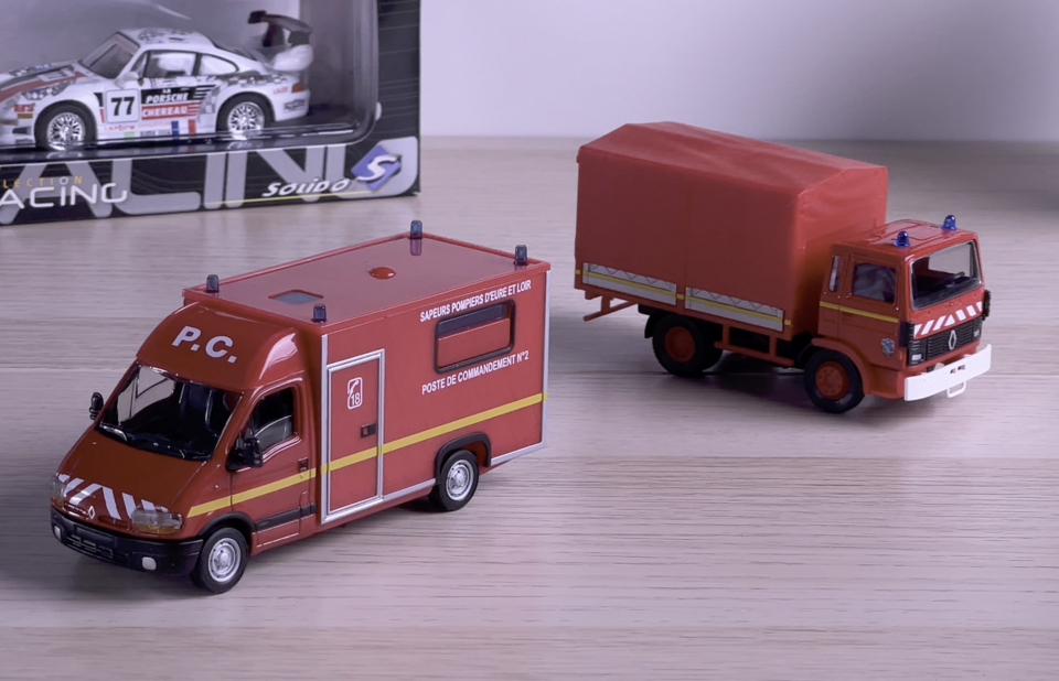 Gamme pompier, a model car by Solido
