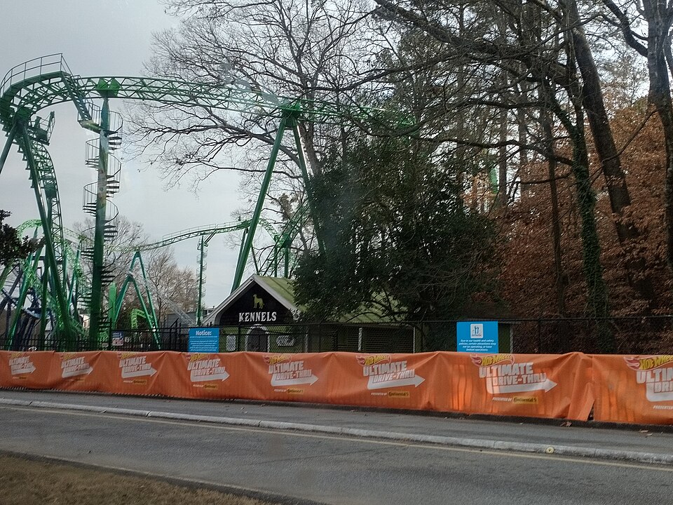 Picture of the Park Parking Entrance during the 2021 Ultimate Hot Wheels Event, a model car by Hot Wheels