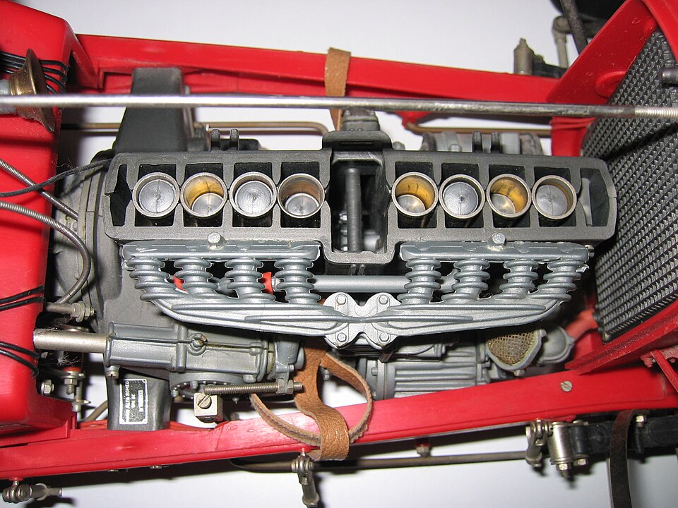 Detail Alfa Romeo 2300 Monza, a model car by Pocher