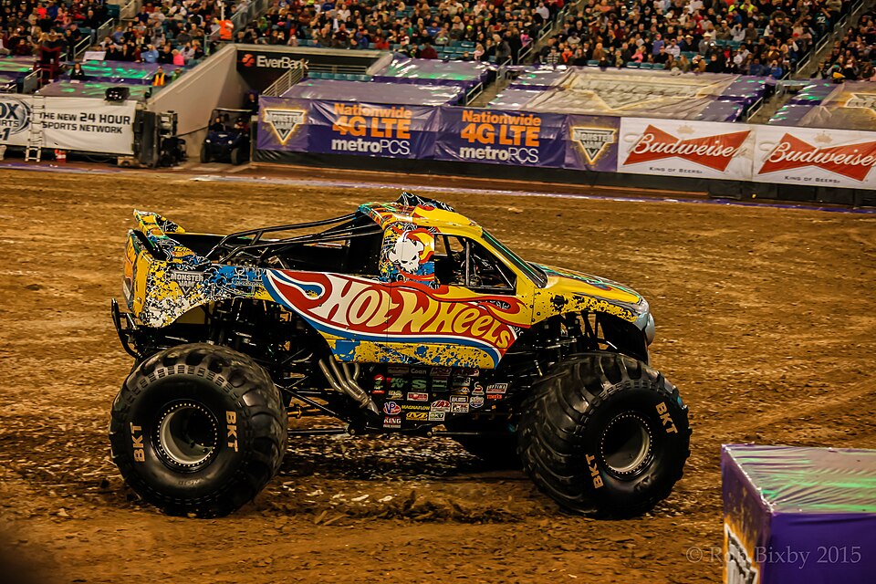 MonsterJam 2-21-15-7243 (15992467644), a model car by Hot Wheels