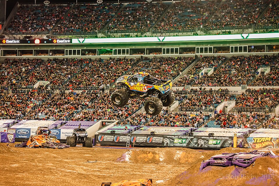 MonsterJam 2-21-15-7258 (16613555331), a model car by Hot Wheels