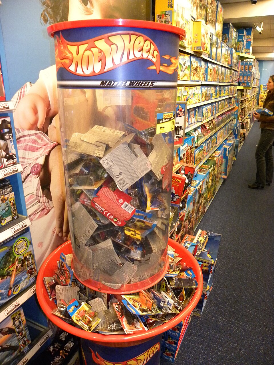 Hot Wheels in shop, a model car by Hot Wheels