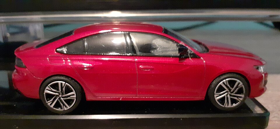 Peugeot 508 II, a model car by Norev