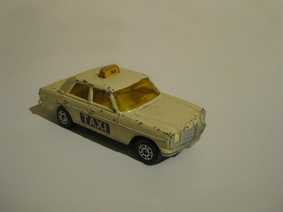 Mercedes 240D (16352037500), a model car by Corgi toys