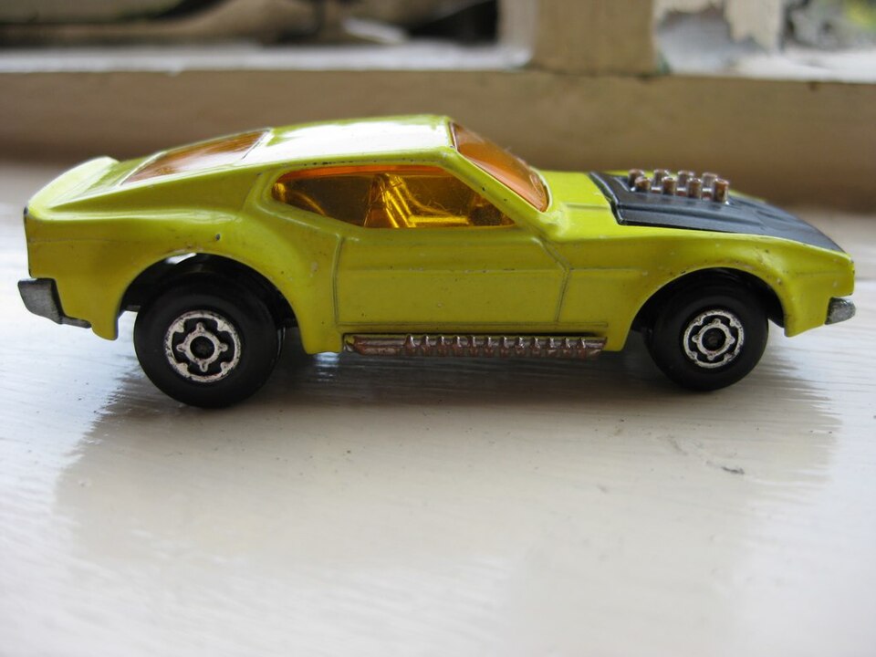 Matchbox Cars Boss Mustang 1972, a model car by Matchbox