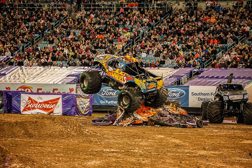 MonsterJam 2-21-15-7264 (16613575461), a model car by Hot Wheels