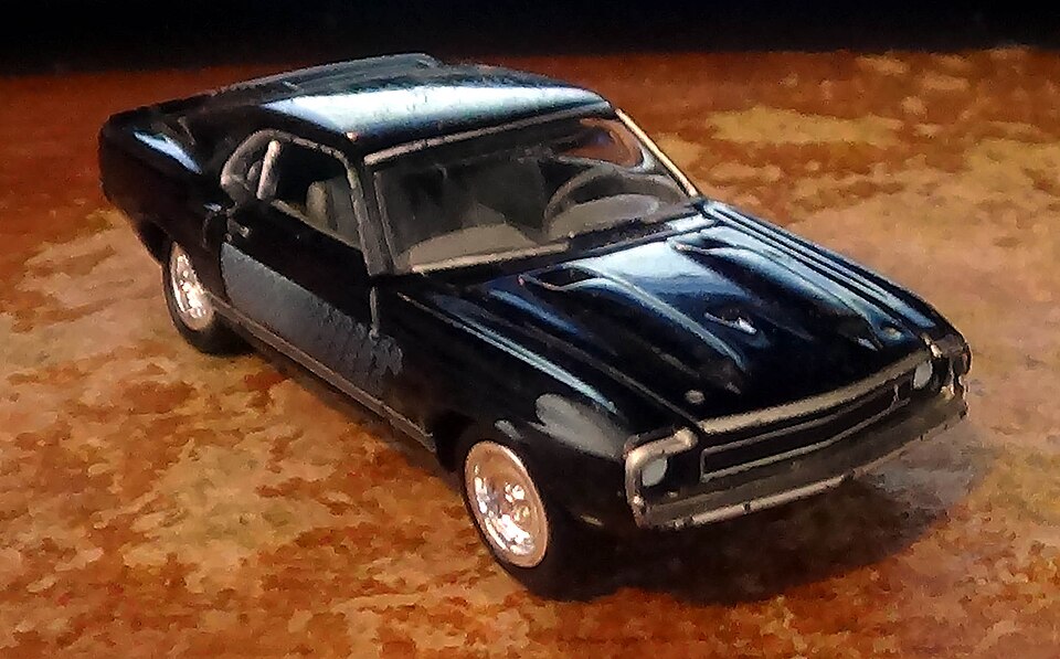 Jlightning 1969 shelby gt500, a model car by Johnny Lightning