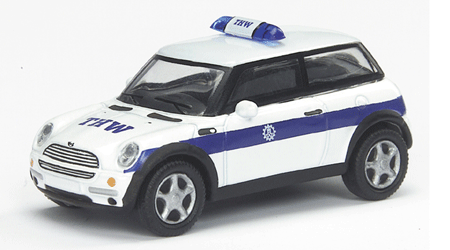 THW Schuco Mini Cooper, a model car by Schuco