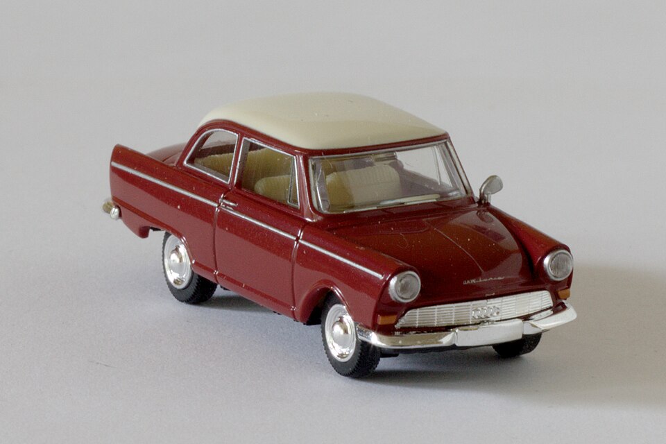 DKW Junior de luxe (4767704700), a model car by Brekina