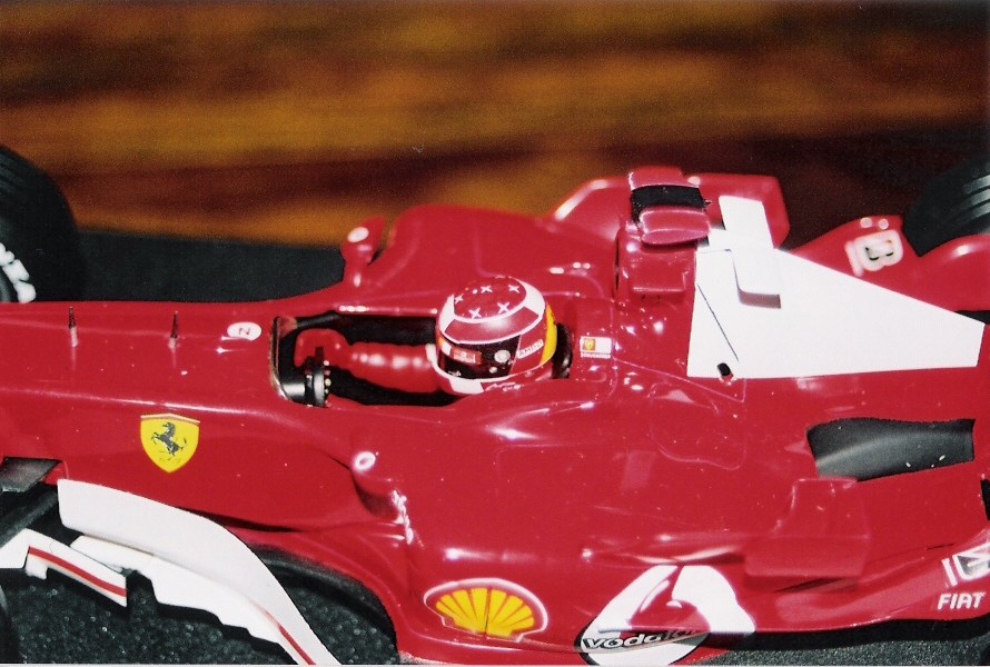 F2005 F1058, a model car by Hot Wheels