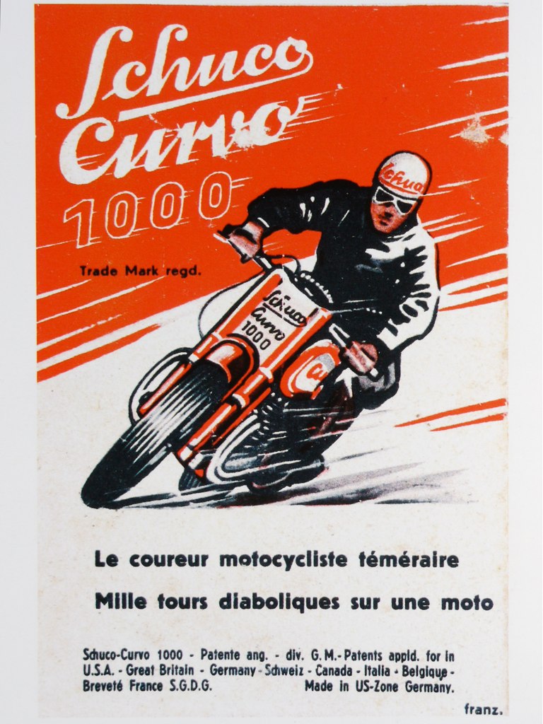 Schuco Curvo 1000, US-Zone Germany 1950's (9238220384), a model car by Schuco toys
