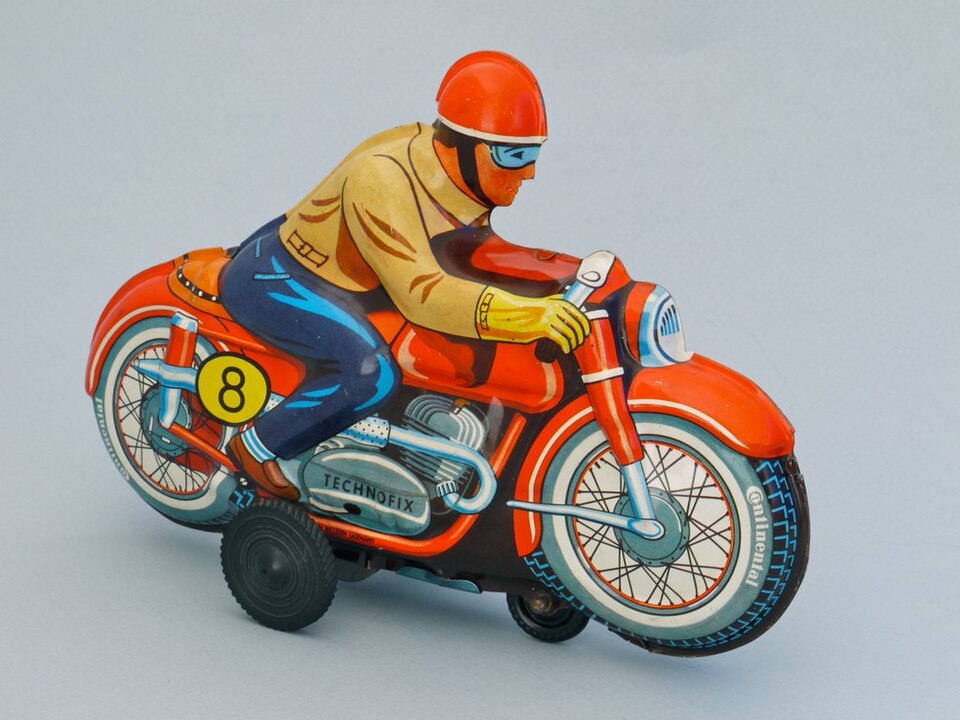 Technofix racer, Western Germany 1960's, a model car by Technofix