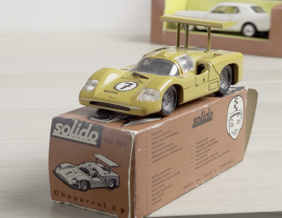 Chaparal 1F miniature Solido, a model car by Solido