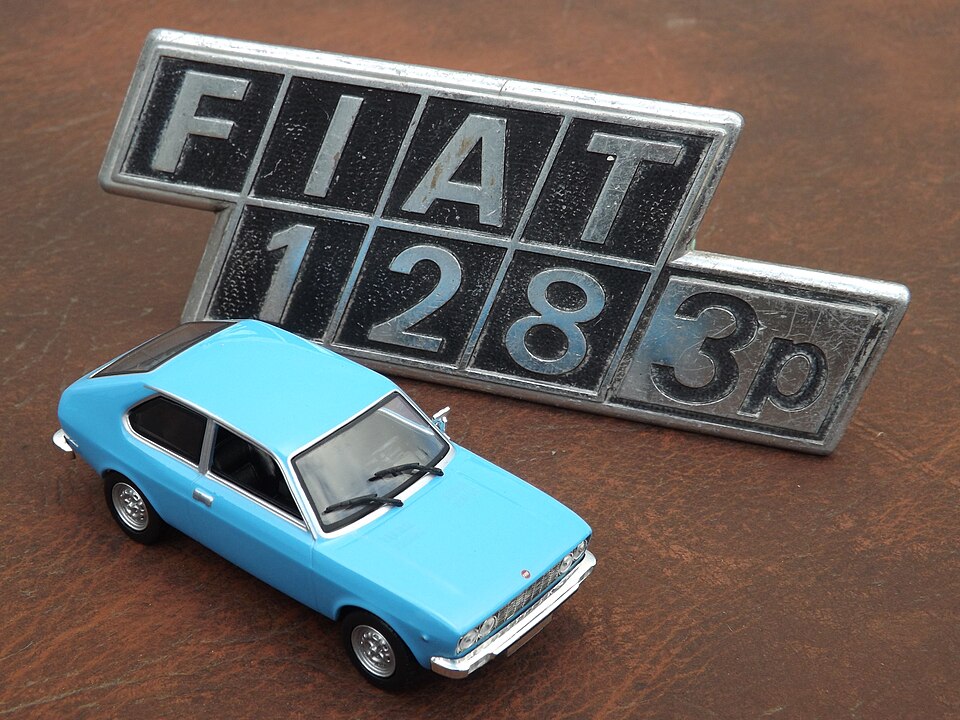 Fiat 128 3p Berlinetta c.1977 (15780822478), a model car by Norev