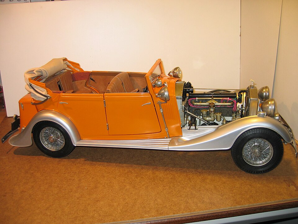 Pocher - Rolls Royce Phantom II 1934, a model car by Pocher