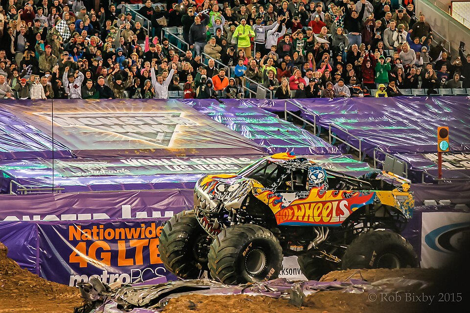 MonsterJam 2-21-15-7270 (16407440067), a model car by Hot Wheels