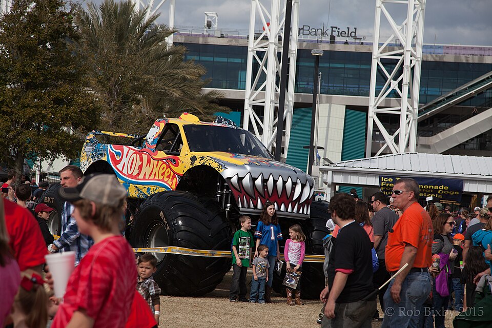 MonsterJam 2-21-15-6723 (16613344145), a model car by Hot Wheels
