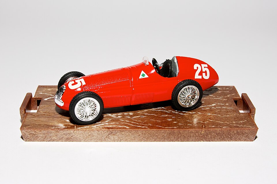 Alfa Romeo g.p. 158 1950 Brumm ORO R36 (6890764201), a model car by Brumm