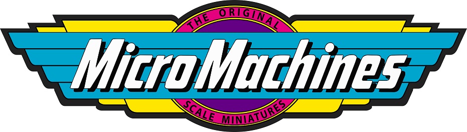 Micro Machines logo, a model car by Micro Machines
