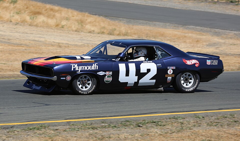 1970 AAR Plymouth Barracuda No. 42 Sonoma 2021, a model car by Hot Wheels