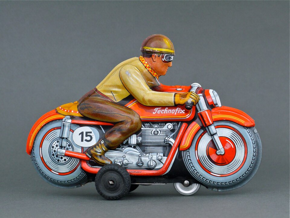Technofix racer, US-zone Germany 1950's (10357405486), a model car by Technofix
