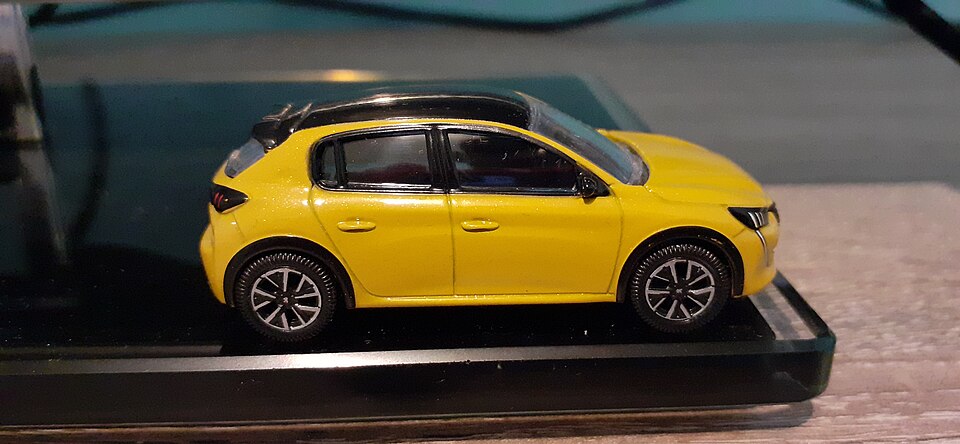 Peugeot 208 II, a model car by Norev