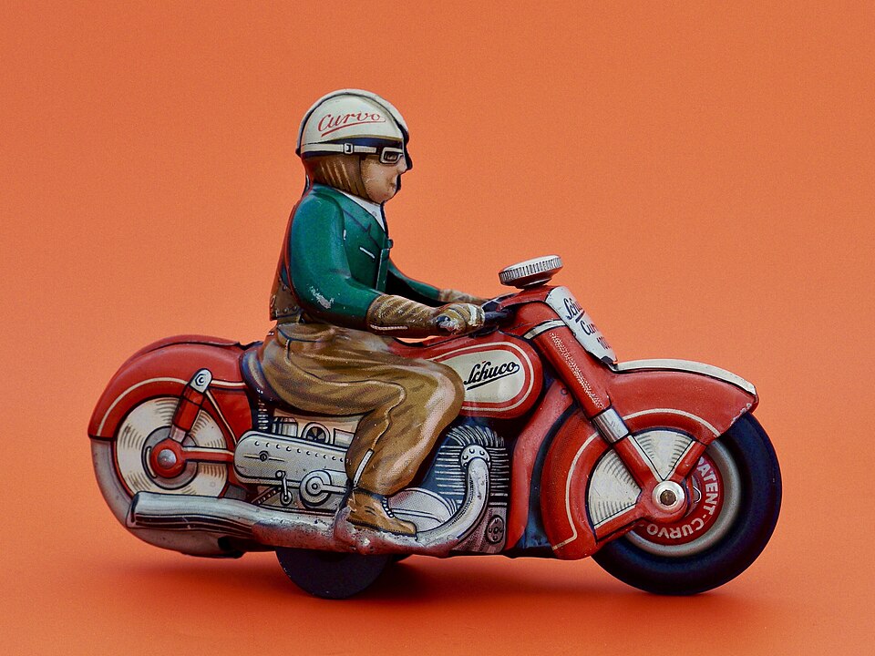 Schuco Curvo, Germany 1955 (34060268676), a model car by Schuco toys