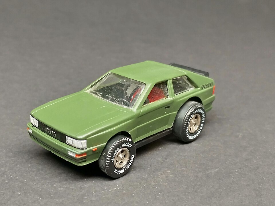 Darda Audi Quattro Custom Green, a model car by Darda toys