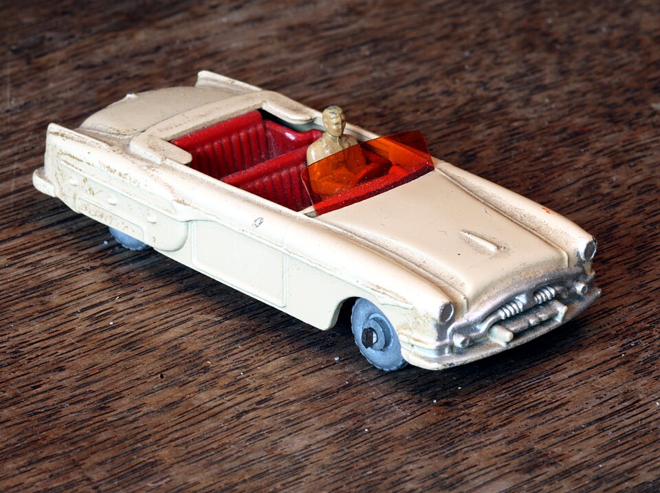 Budgie packard convertible, a model car by Morestone toys