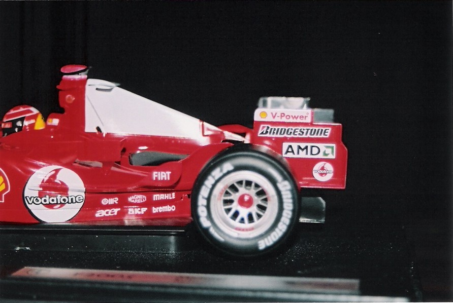 Ferrari F2005 F1060, a model car by Hot Wheels