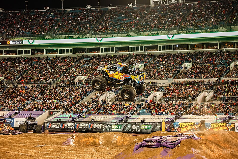 MonsterJam 2-21-15-7257 (16428881549), a model car by Hot Wheels