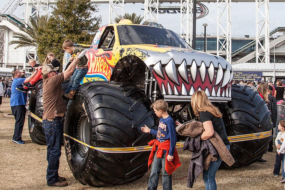 MonsterJam 2-21-15-6732 (16426347760), a model car by Hot Wheels