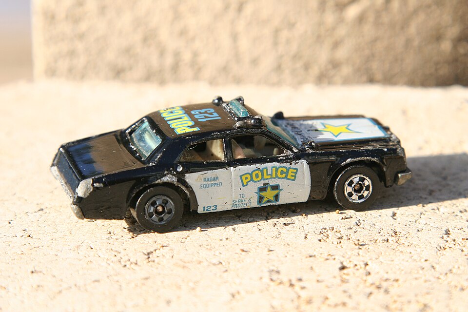 Hot Wheels Sheriff Patrol, a model car by Hot Wheels