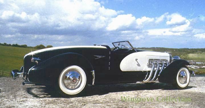 1933 Duesenberg. SJ 508 by G Wingrove, a model car by Scale models by Gerald Wingrove