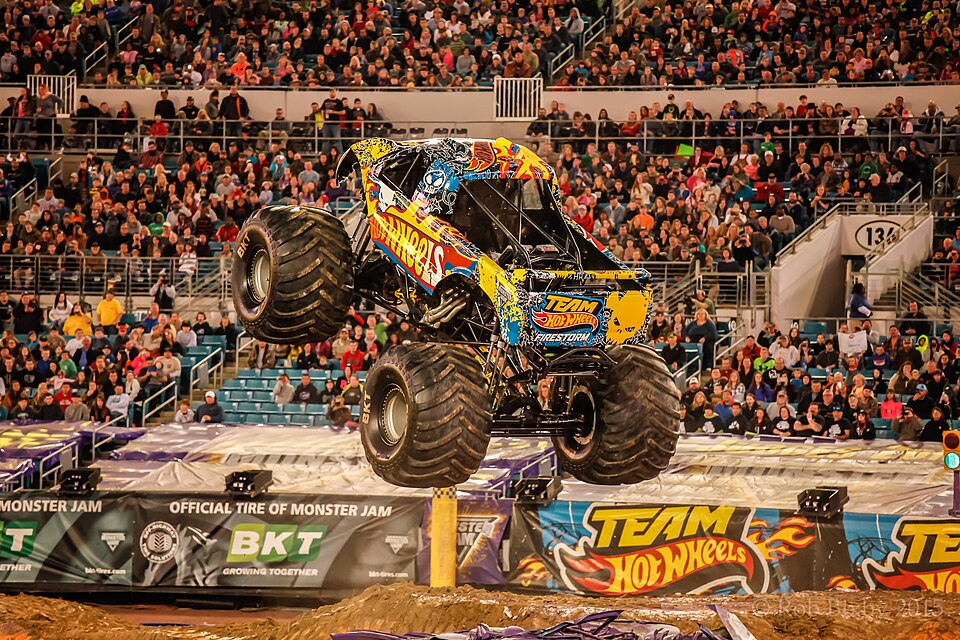 MonsterJam 2-21-15-7274 (15992557004), a model car by Hot Wheels