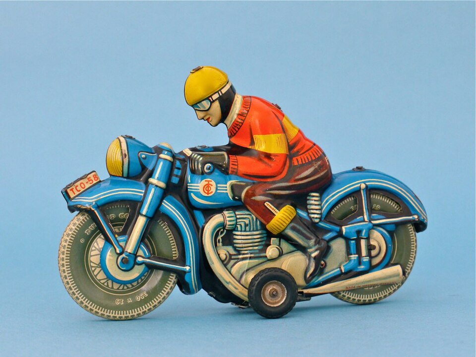 Tippco racer, Western Germany 1950 's (15772289847), a model car by Tippco