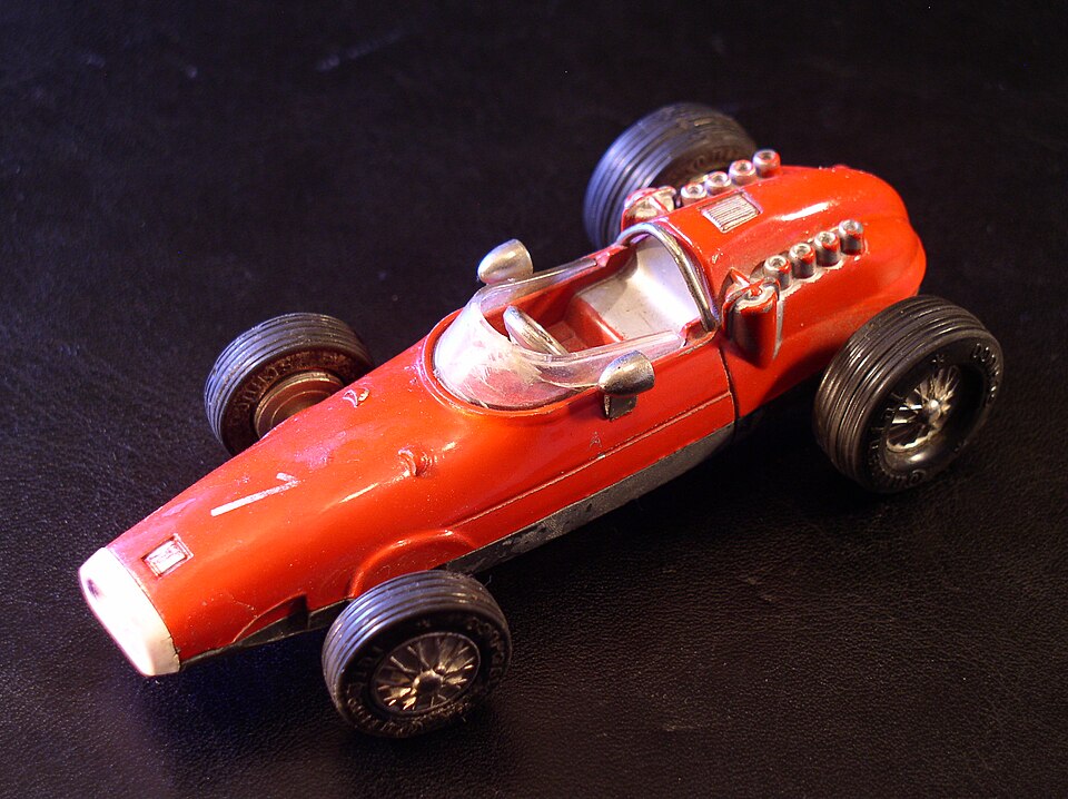 Schuco Aufzieh-Rennauto 1960er 01, a model car by Schuco
