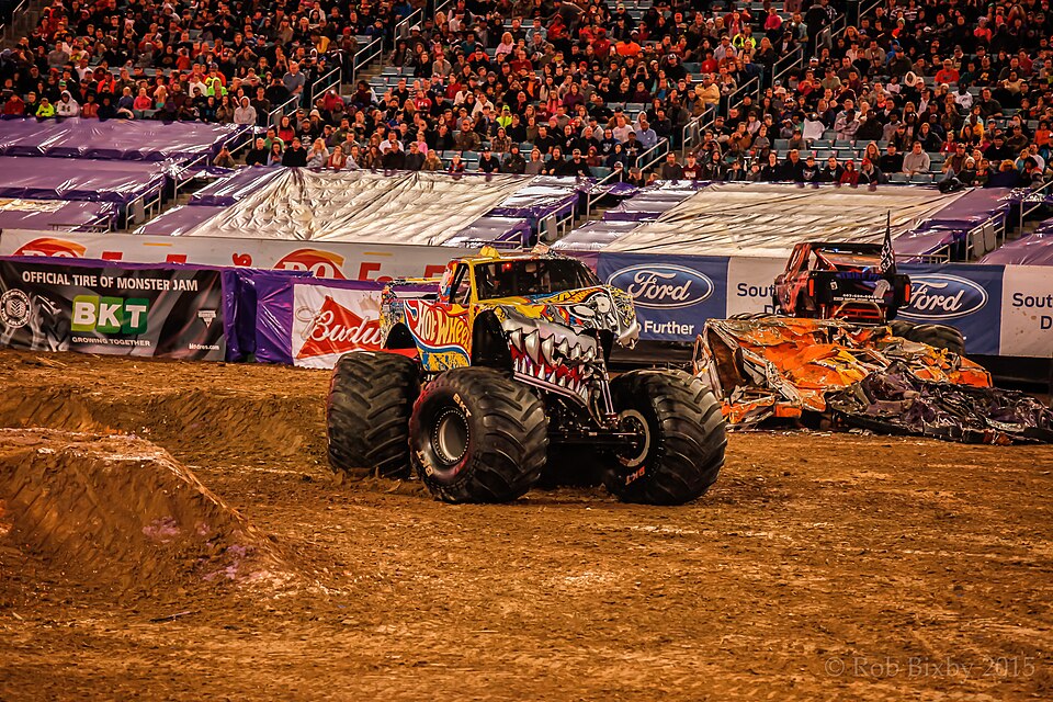 MonsterJam 2-21-15-7275 (16407457047), a model car by Hot Wheels
