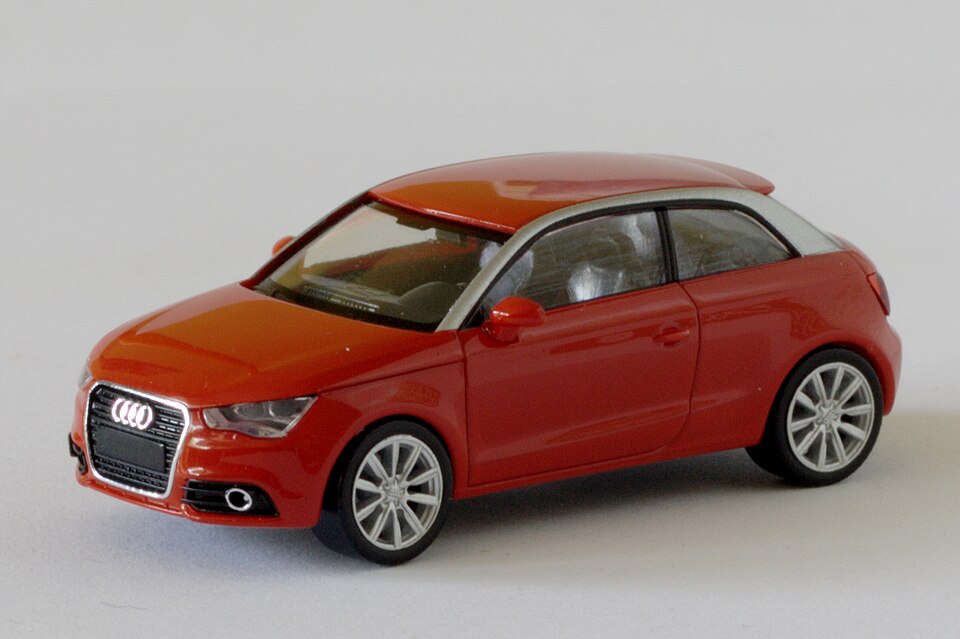 Audi A1 (4563297865), a model car by Herpa