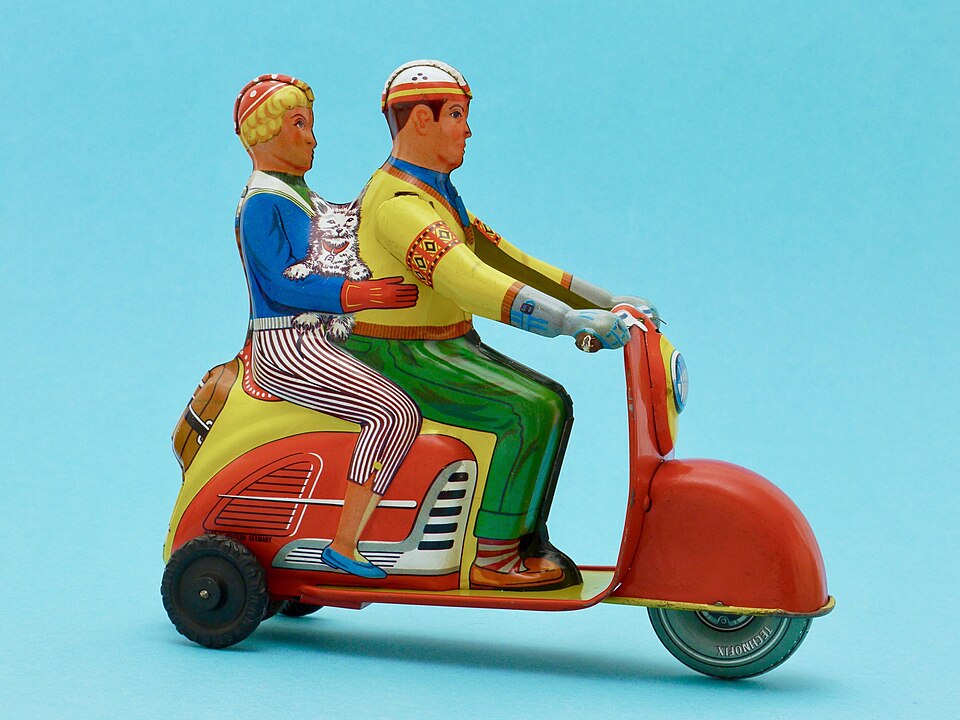 Technofix scooter 292, Germany 1955 (35012924645), a model car by Technofix