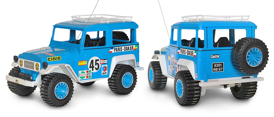 Joustra-Toyota-Land-Cruiser-J40-Radio-Control, a model car by Joustra