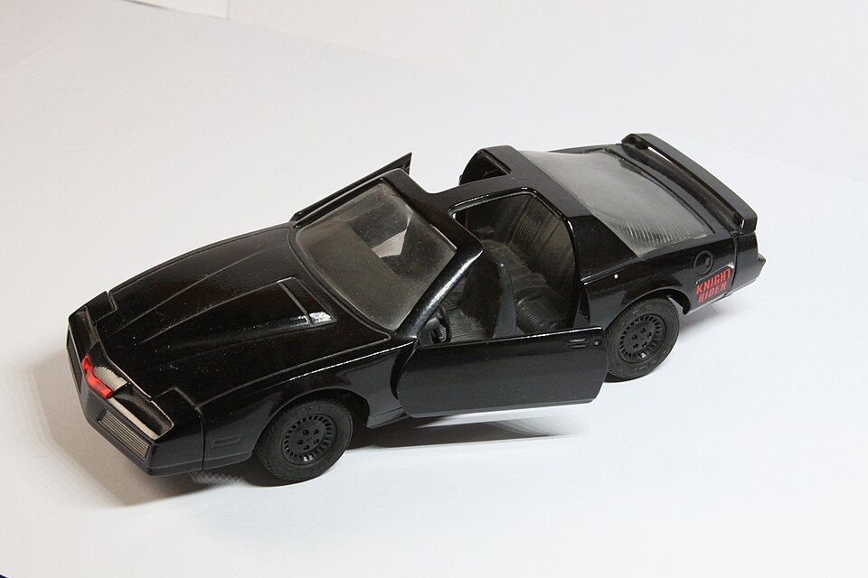 Ertl Company, KITT, 1 to 25 scale toy model, 9, a model car by Ertl Company
