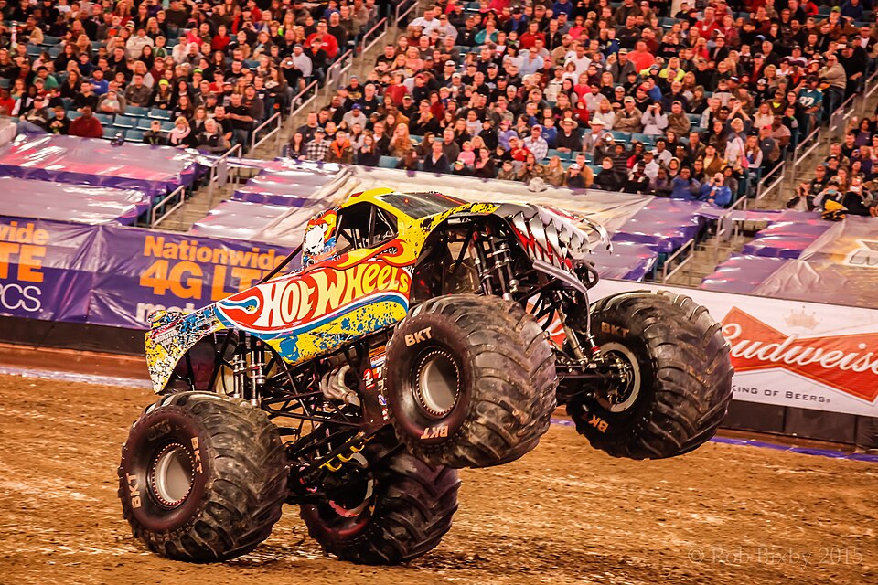 MonsterJam 2-21-15-7278 (15992570184), a model car by Hot Wheels