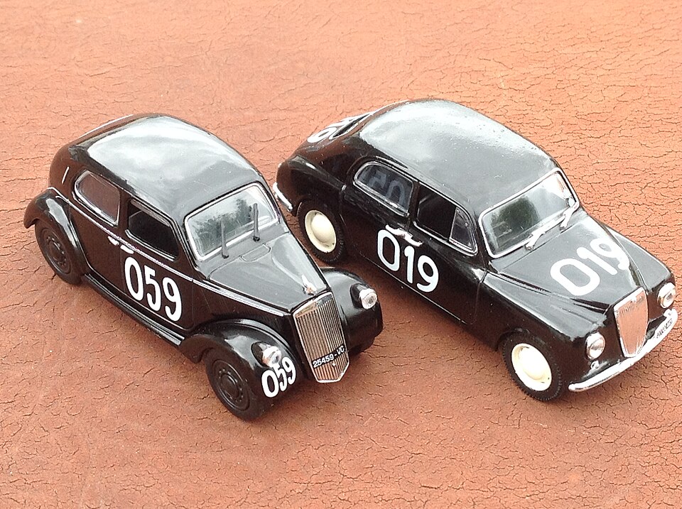 Lancia Ardea & Appia Mille Miglia (36304111416), a model car by Norev