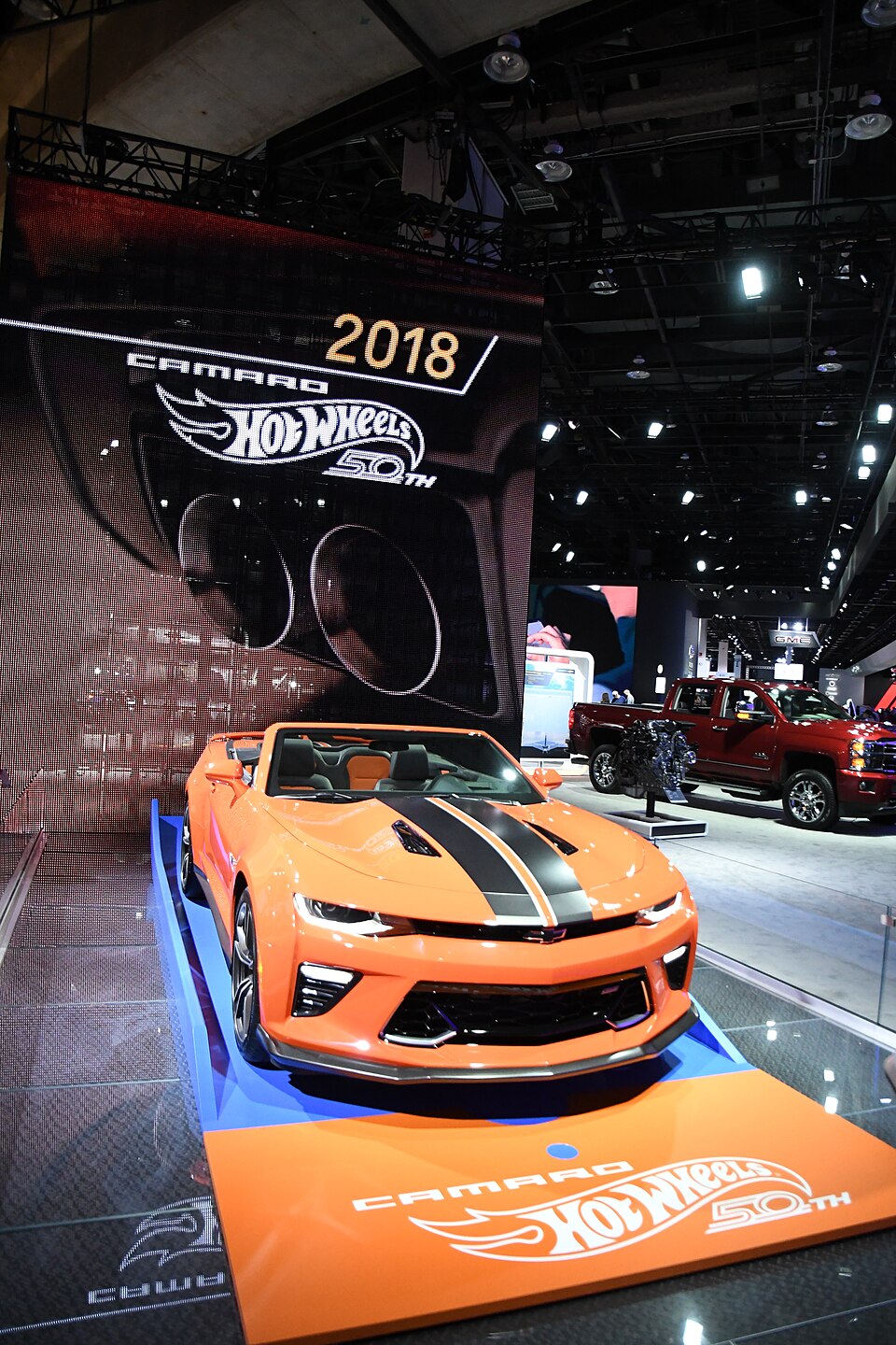 2018 North American International Auto Show, a model car by Hot Wheels